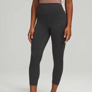 BNWT Lululemon Align High-Rise Crop 23" Graphite Grey, size 4